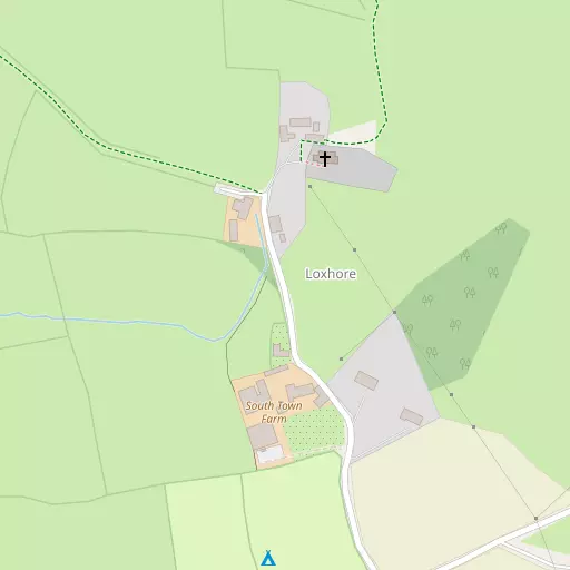 Map of Loxhore