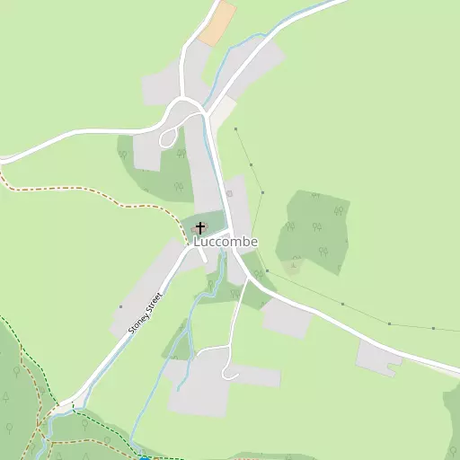 Map of Luccombe