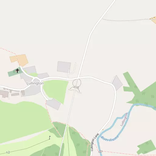 Map of Lullington