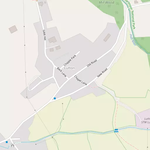Map of Lutton