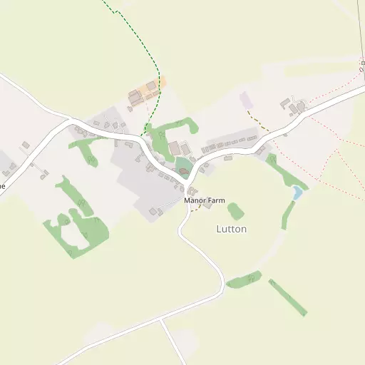 Map of Lutton