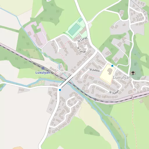 Map of Luxulyan