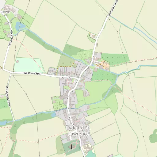 Map of Lydeard St Lawrence