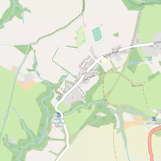Map of Lydford