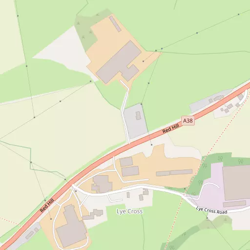 Map of Lye Cross