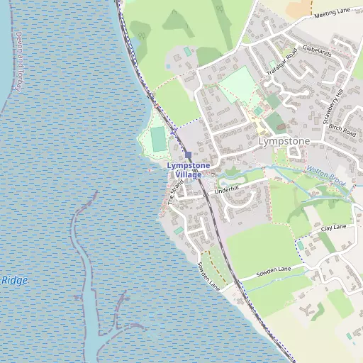 Map of Lympstone