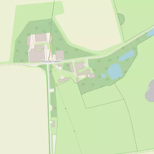 Map of Maidenwell