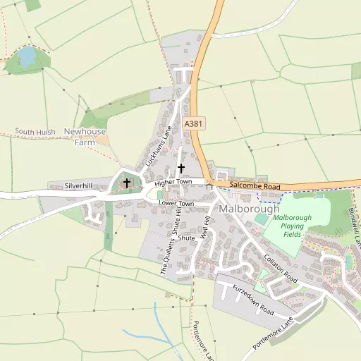 Map of Malborough