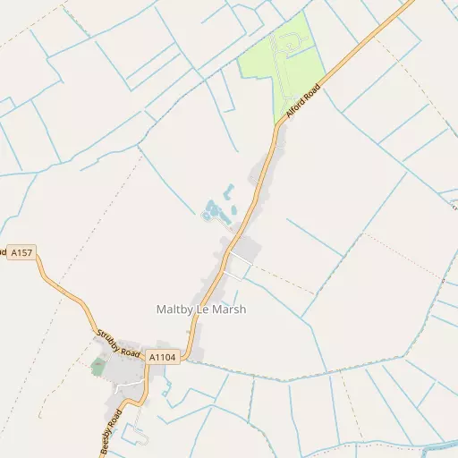 Map of Maltby le Marsh