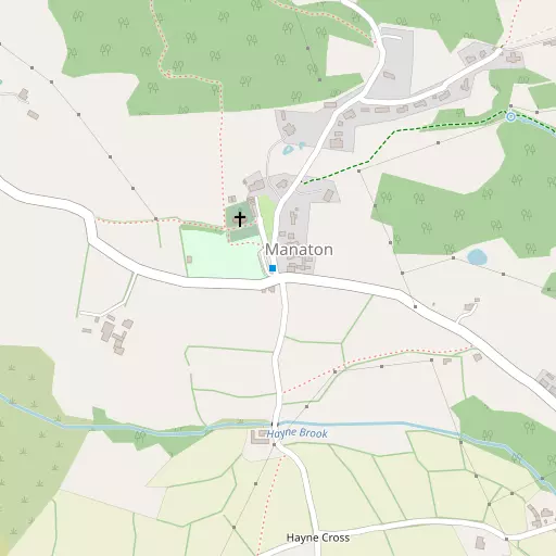 Map of Manaton