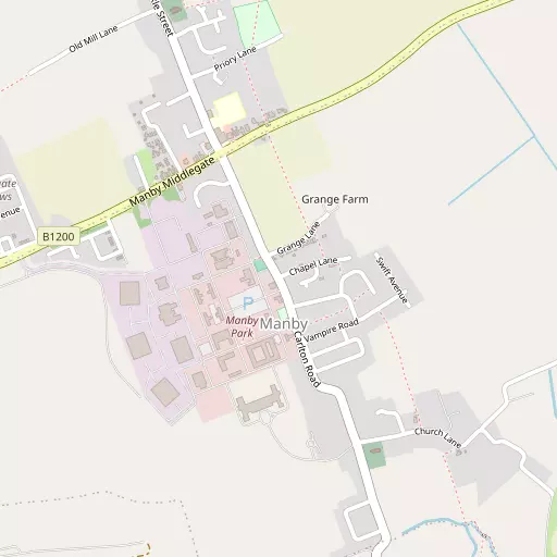 Map of Manby
