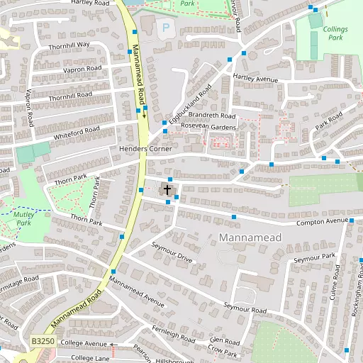 Map of Mannamead
