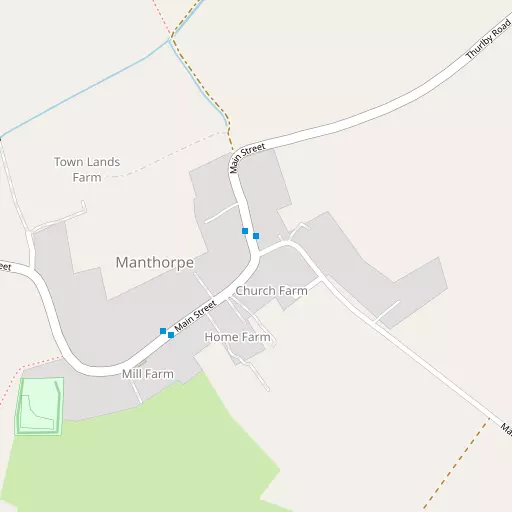 Map of Manthorpe