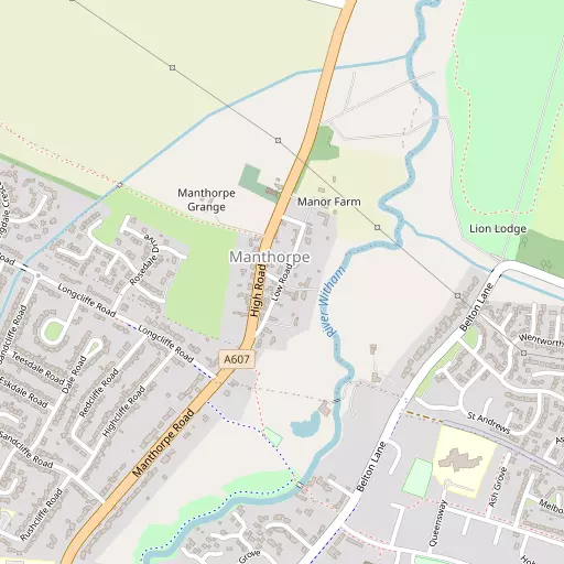 Map of Manthorpe