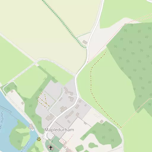 Map of Mapledurham