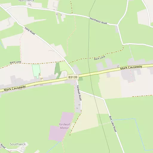 Map of Mark Causeway