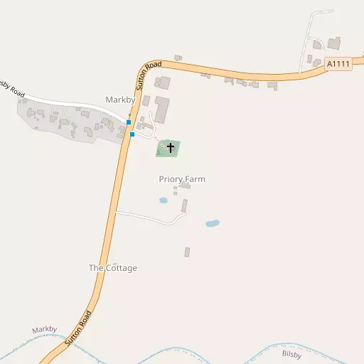 Map of Markby