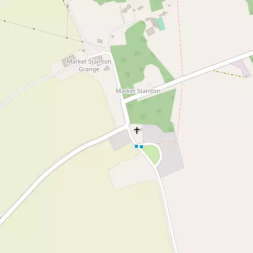 Map of Market Stainton