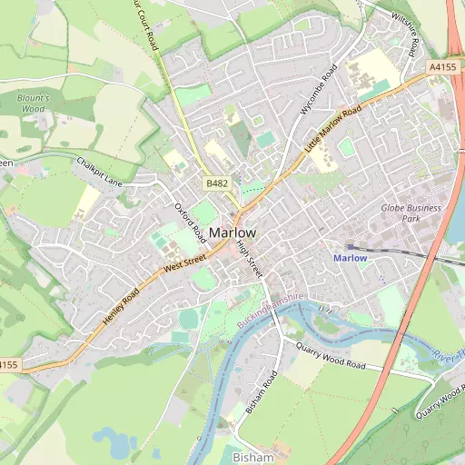 Map of Marlow