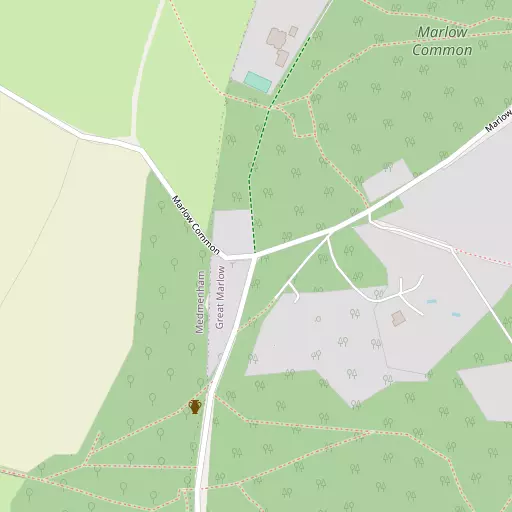 Map of Marlow Common