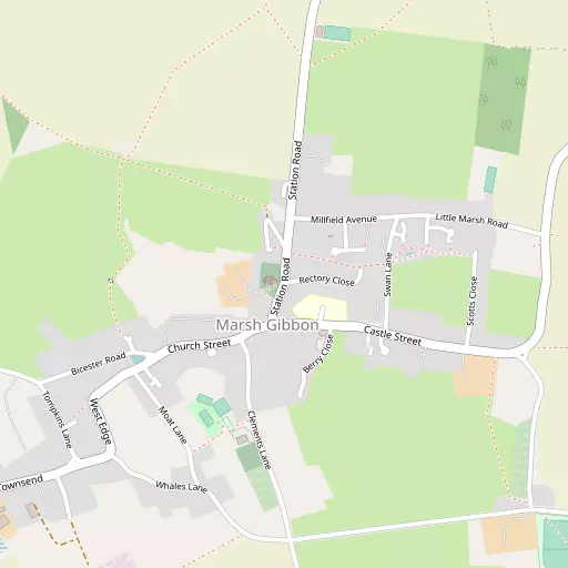Map of Marsh Gibbon