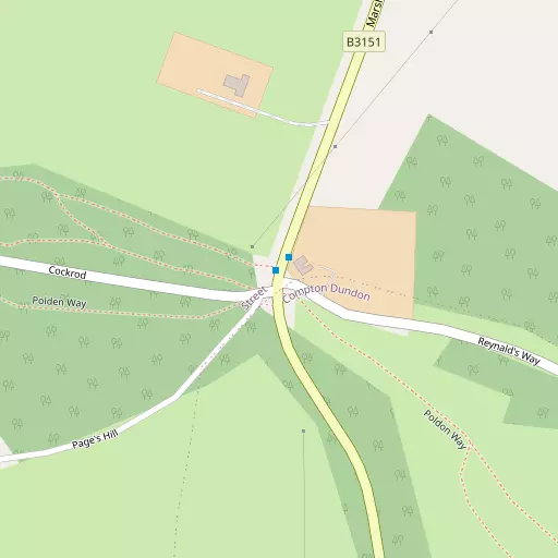 Map of Marshall's Elm