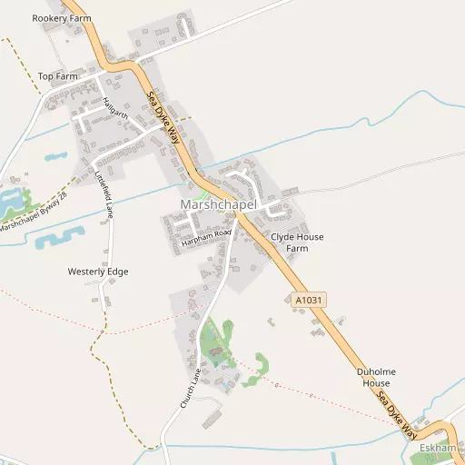 Map of Marshchapel