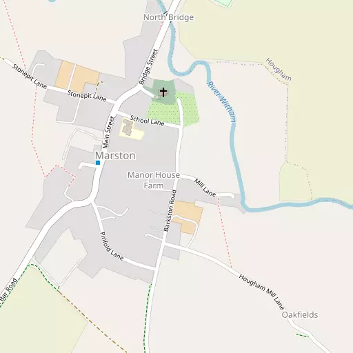 Map of Marston