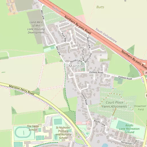Map of Marston