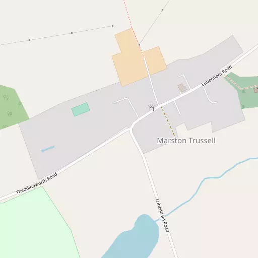 Map of Marston Trussell