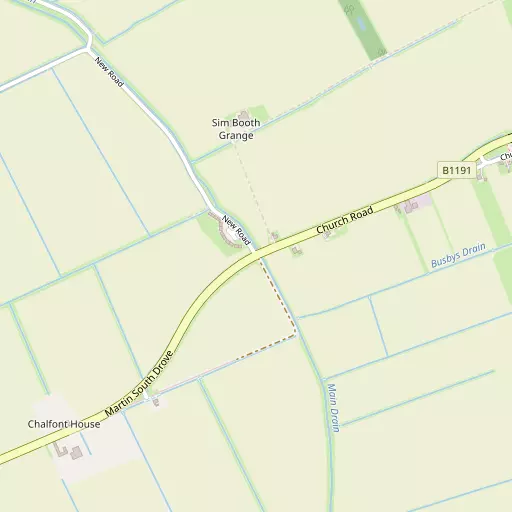 Map of Martin Dales