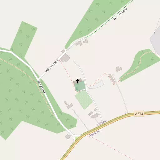 Map of Maryfield