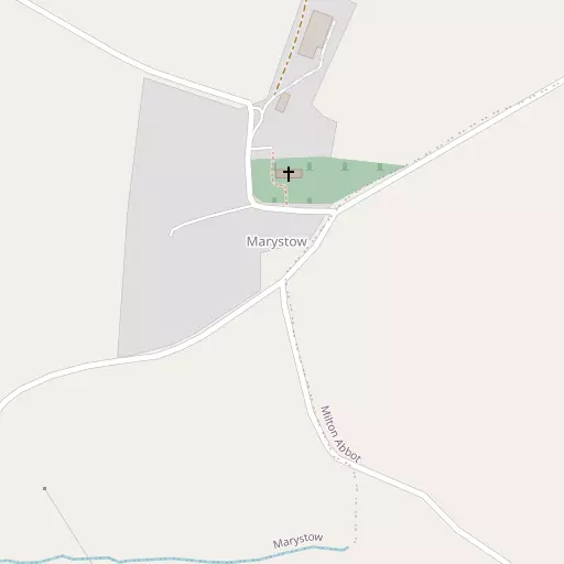 Map of Marystow