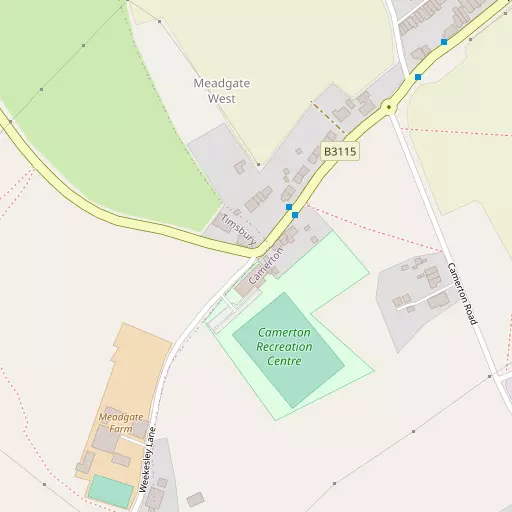 Map of Meadgate West
