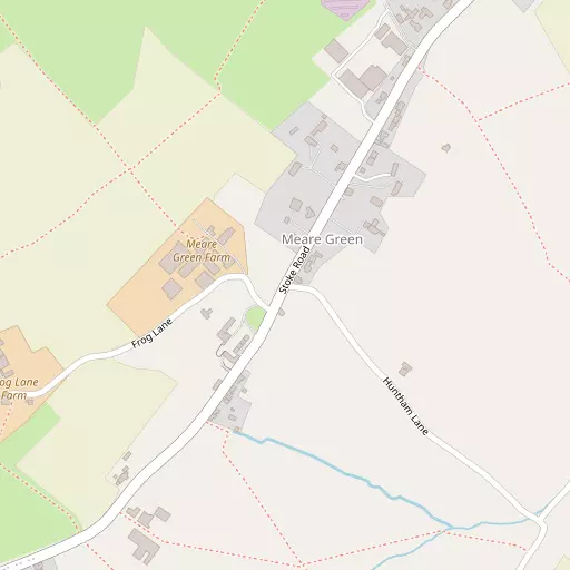 Map of Meare Green