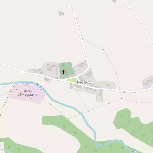 Map of Meavy