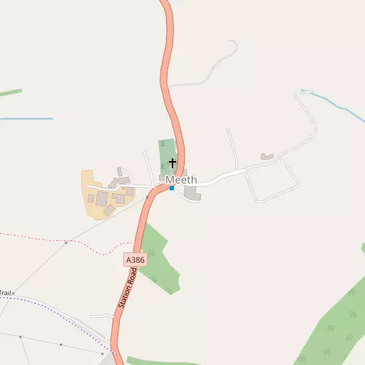 Map of Meeth