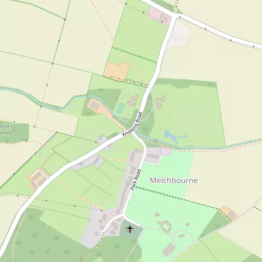 Map of Melchbourne