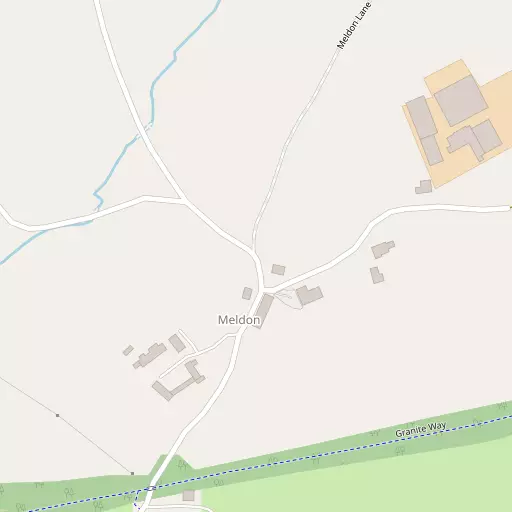 Map of Meldon