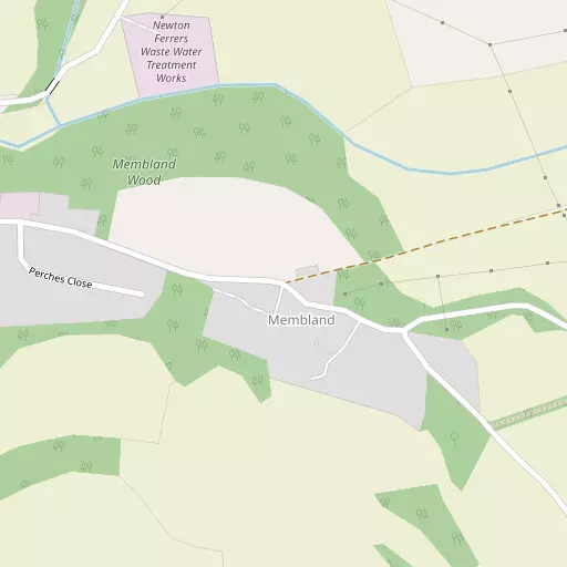 Map of Membland