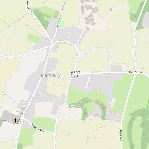 Map of Membury