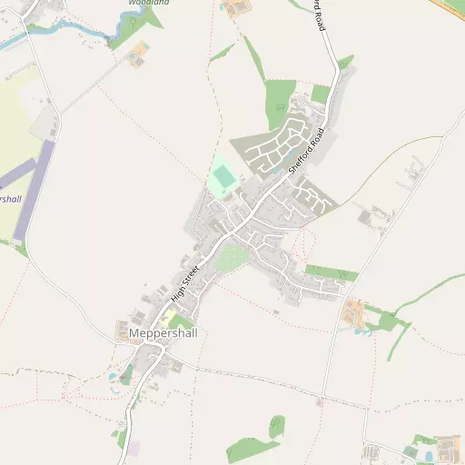 Map of Meppershall