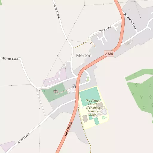 Map of Merton