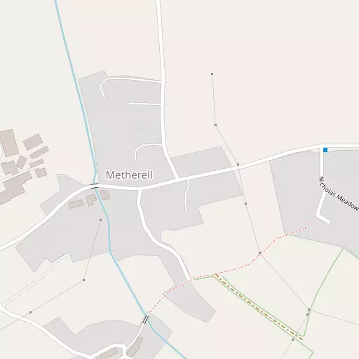 Map of Metherell