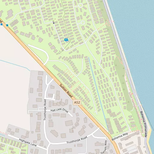 Map of Miami Beach Estate