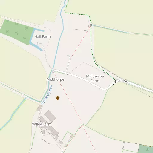 Map of Mid Thorpe