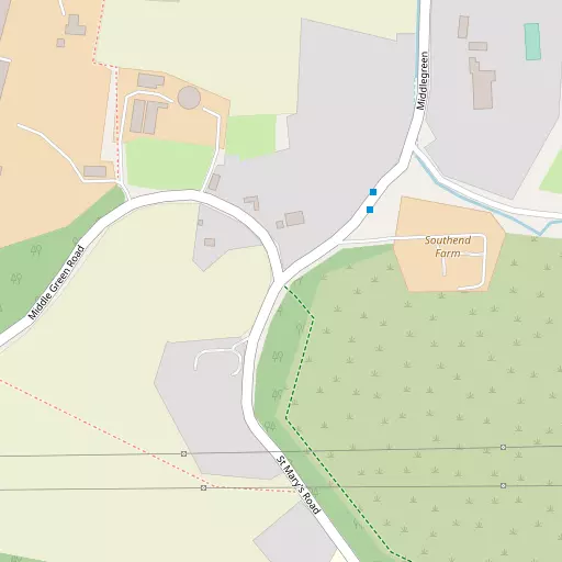 Map of Middle Green