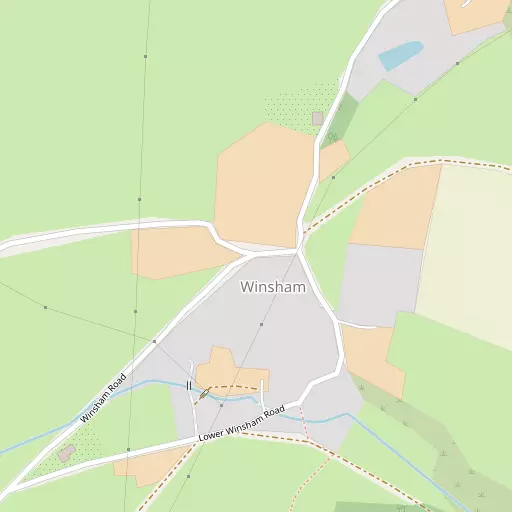 Map of Middle Winsham
