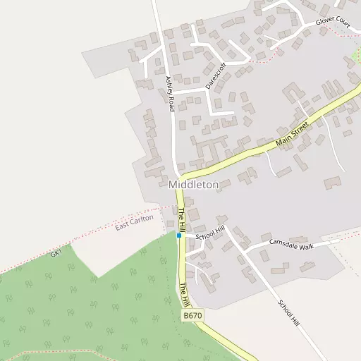 Map of Middleton