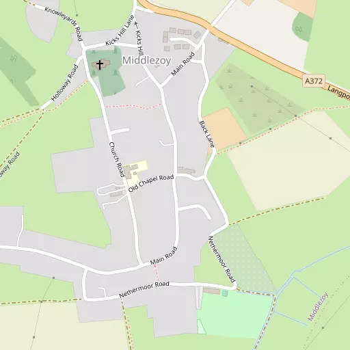 Map of Middlezoy